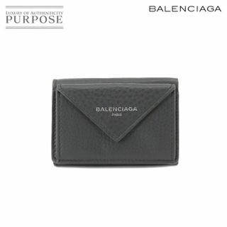 美品✨BALENCIAGA ミニウォレット　グレー