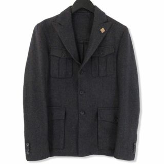 LARDINI - 【中古】ラルディーニ LARDINI コットン ストライプ ...