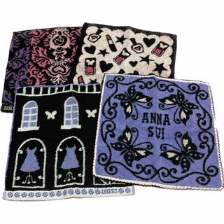 アナスイ(ANNA SUI)の新品ANNA SUIハンドタオルセット(ハンカチ)
