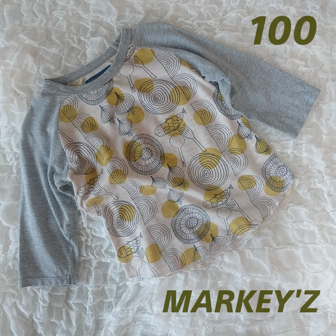 MARKEY'S(マーキーズ)のマーキーズ 長袖 100サイズ キッズ/ベビー/マタニティのキッズ服男の子用(90cm~)(Tシャツ/カットソー)の商品写真