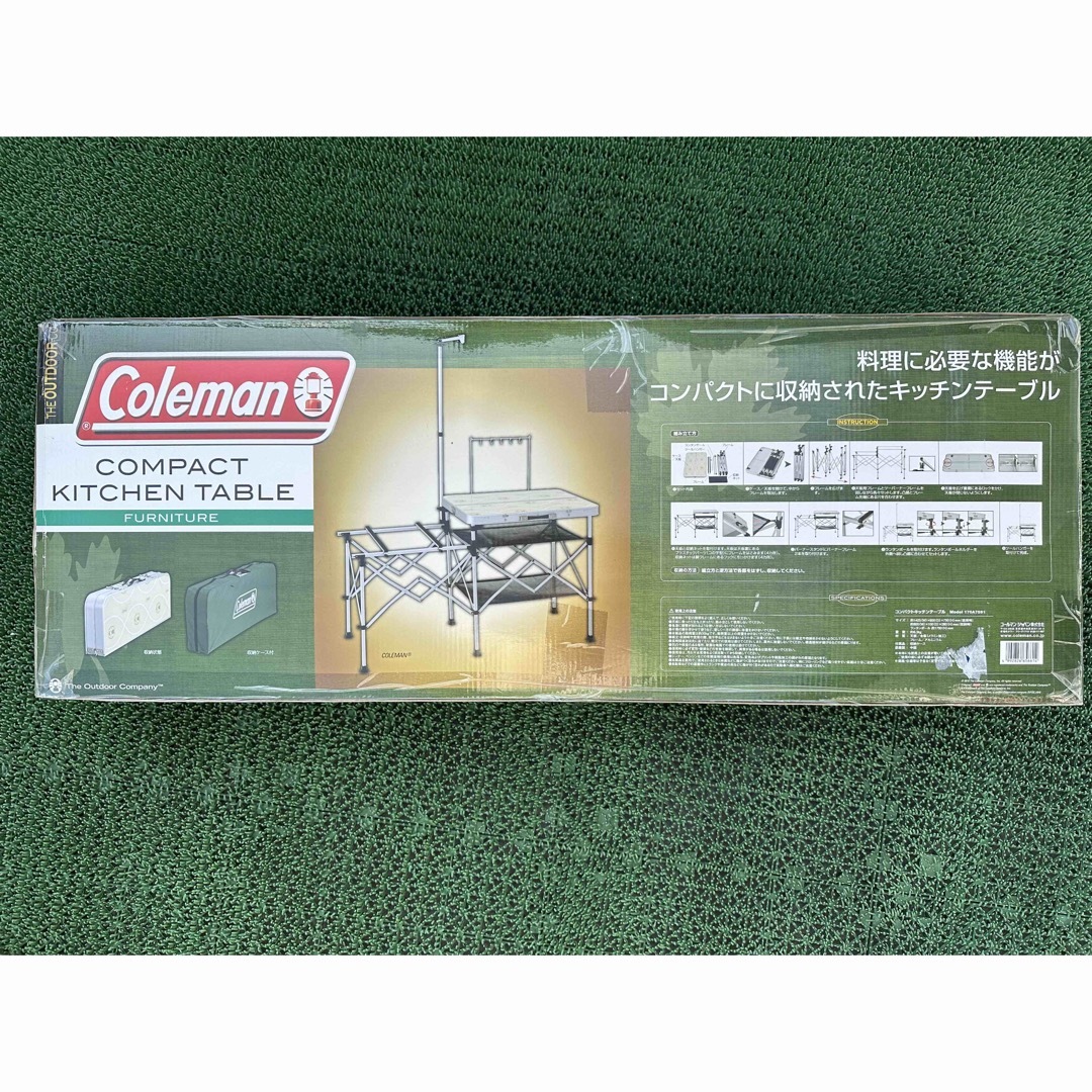 Coleman(コールマン)のColemanコンパクトキッチンテーブル スポーツ/アウトドアのアウトドア(テーブル/チェア)の商品写真