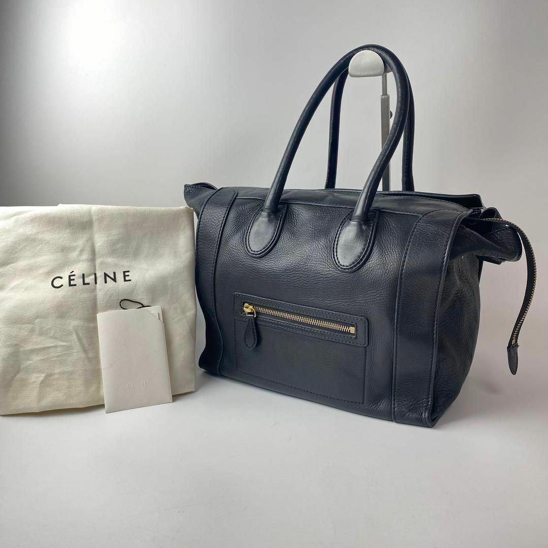 celine(セリーヌ)のセリーヌ CELINE ラゲージ ショッパー トートバッグ ハンドバッグ レディースのバッグ(トートバッグ)の商品写真