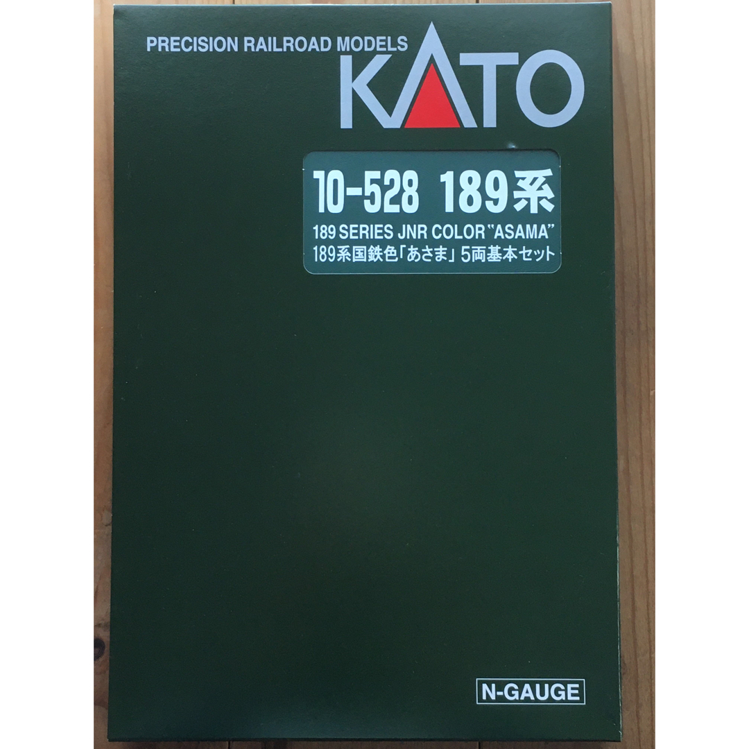 KATO`(カトー)のKATO   189系国鉄色あさま5両基本セット エンタメ/ホビーのおもちゃ/ぬいぐるみ(鉄道模型)の商品写真