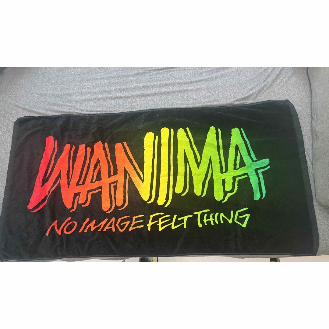 【新品】WANIMA ビーチタオル(黒)