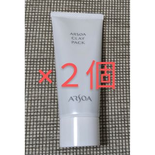 アルソア(ARSOA)のアルソア　クレイパック100g ×２(洗顔料)