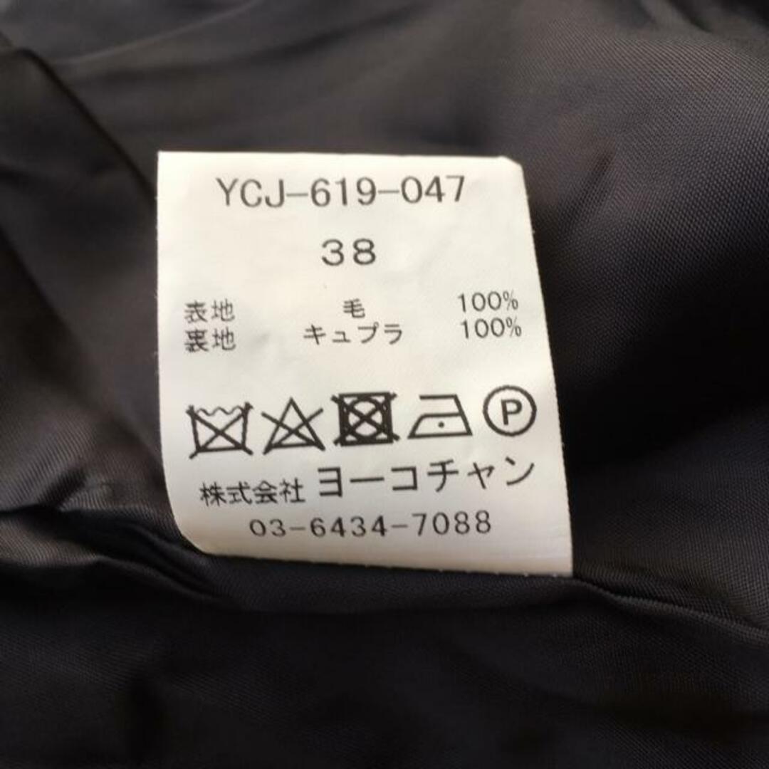 ヨーコ チャン ジャケット サイズ38 M - 黒の通販 by ブランディア｜ラクマ
