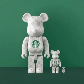 BE@RBRICK - ベアブリック Starbucks コラボ 100%+400% 限定商品の通販