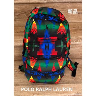 ポロラルフローレン(POLO RALPH LAUREN)のPOLO ラルフローレン　リュック　バックパック　ネイティブ柄　米国購入　新品(バッグパック/リュック)