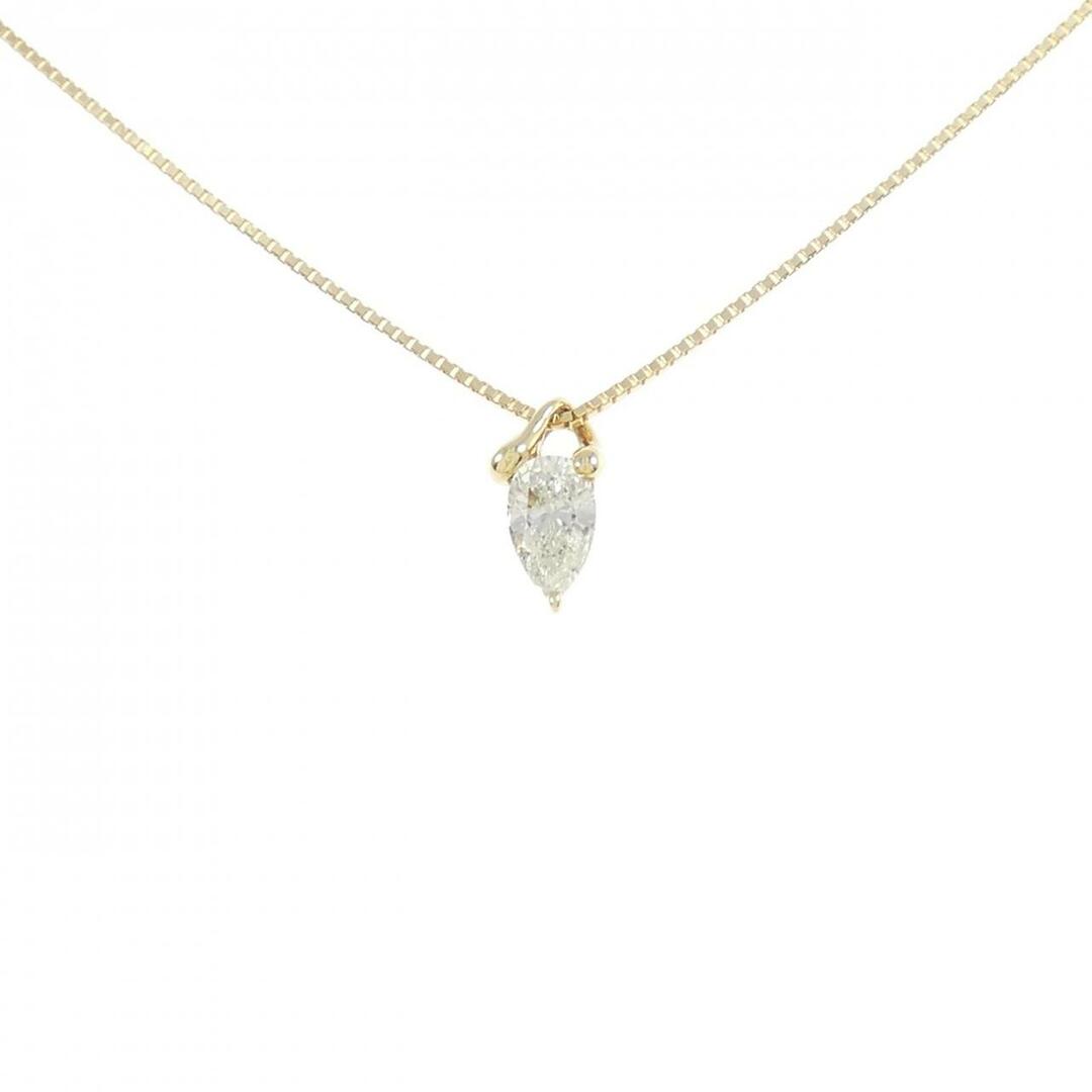 56700 円 在庫あり/即出荷可 K18YG ダイヤモンド 0.37ct ネックレス