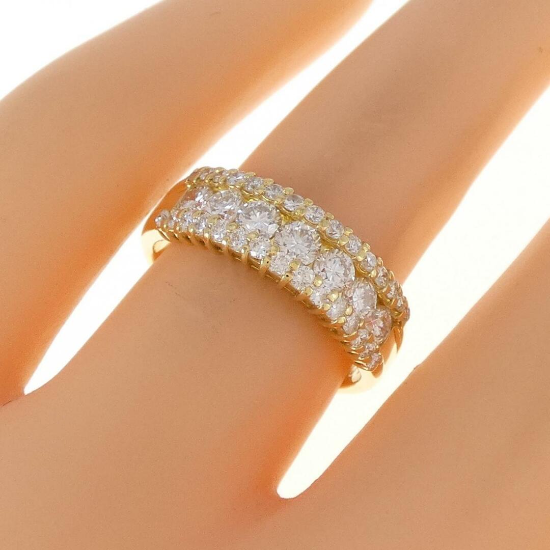 K18YG ダイヤモンド リング 1.00CT レディースのアクセサリー(リング(指輪))の商品写真