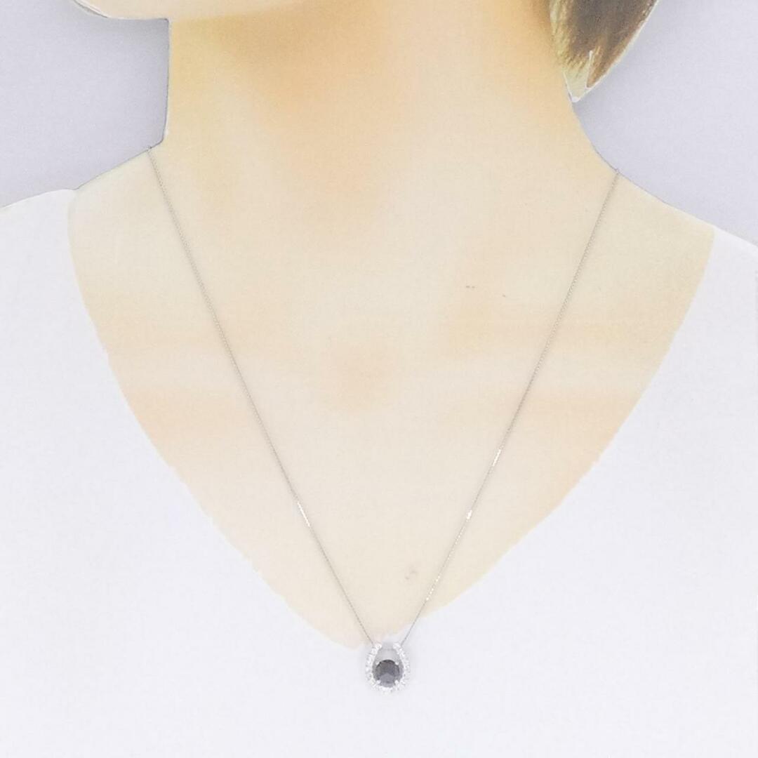 K18WG ホースシュー ダイヤモンド ネックレス 1.24CTの通販 by KOMEHYO