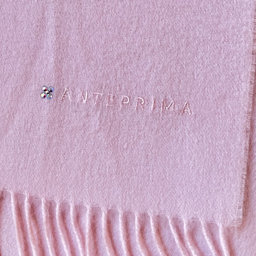 ANTEPRIMA(アンテプリマ)のアンテプリマ　マフラー　ストール　薄いピンク レディースのファッション小物(マフラー/ショール)の商品写真