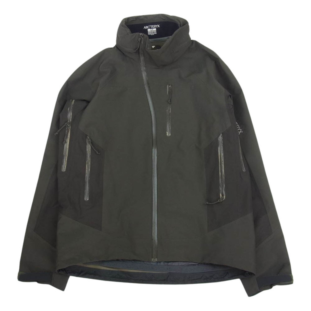 ARC'TERYX アークテリクス 34438 SIDEWINDER AR JACKET サイドワインダー ナイロン ジャケット カーキ系 S