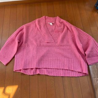 エイチアンドエム(H&M)のH&M  ピンク🩷　セーター(ニット/セーター)