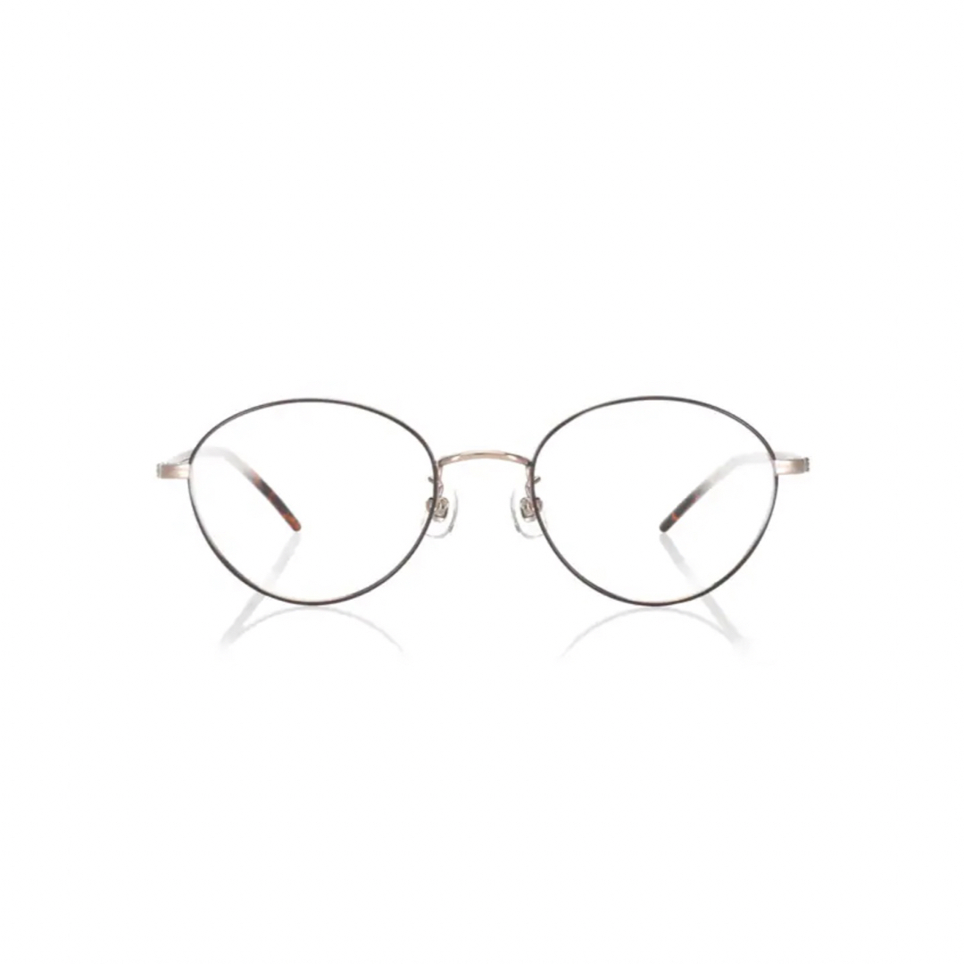 JINS(ジンズ)のJINS  メガネ　オーバル　ほぼ未使用 レディースのファッション小物(サングラス/メガネ)の商品写真