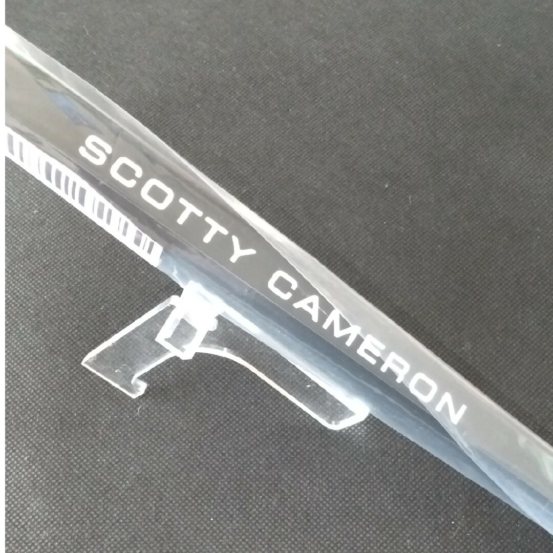 Scotty Cameron(スコッティキャメロン)の送料無料 新品 スコッティキャメロン グリップ ピストリーニ プラス ブラック スポーツ/アウトドアのゴルフ(その他)の商品写真