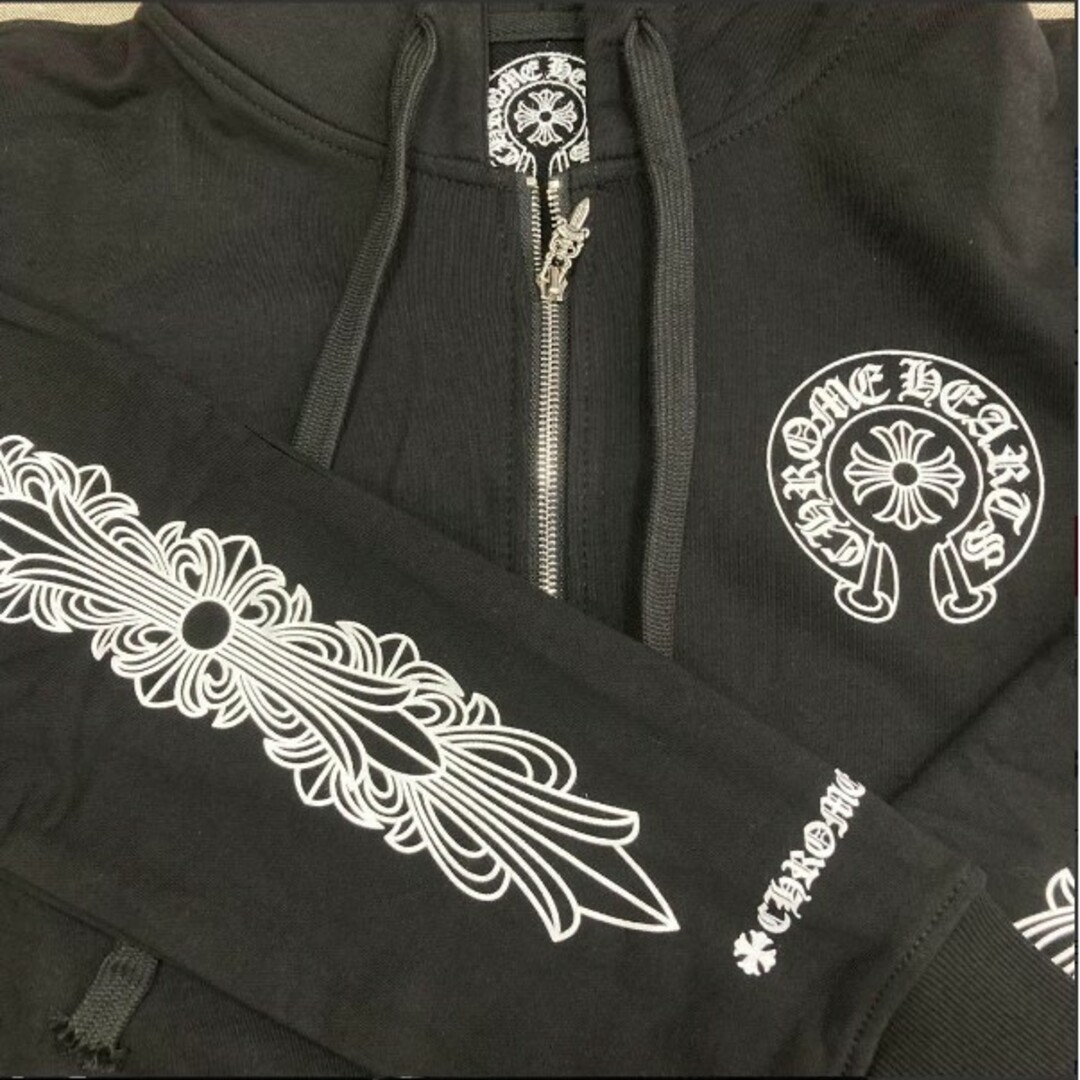 Chrome Hearts - 美品 クロムハーツ CHROME HEARTS ステンシルパーカー ...