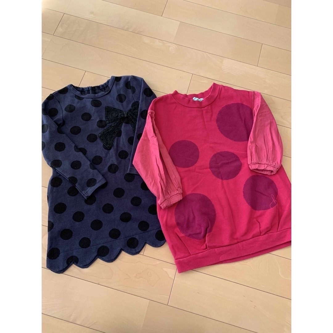 hakka kids(ハッカキッズ)のhakka kids 110  12点セット キッズ/ベビー/マタニティのキッズ服女の子用(90cm~)(Tシャツ/カットソー)の商品写真