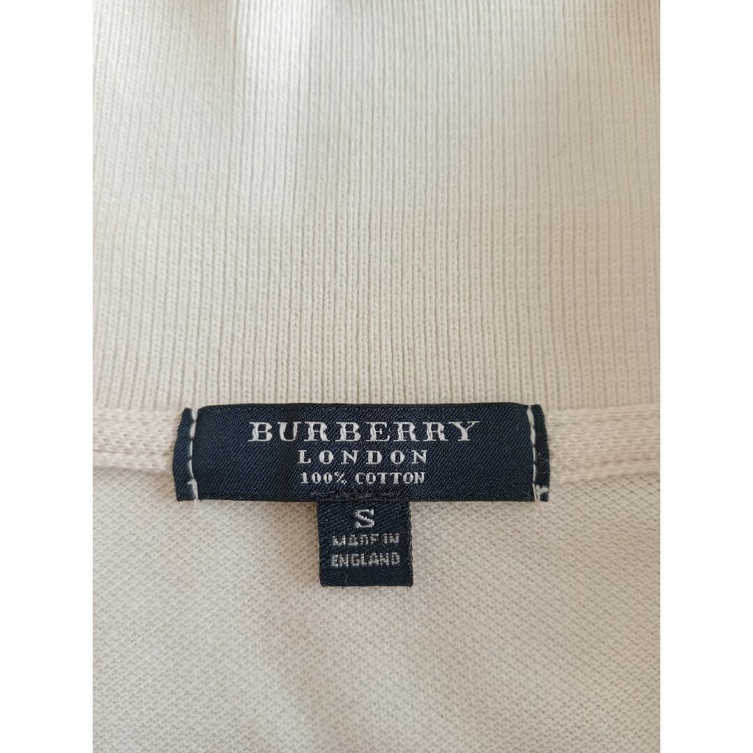 BURBERRY - 超美品バーバリーの半袖ポロシャツです ２回着て保管英国製