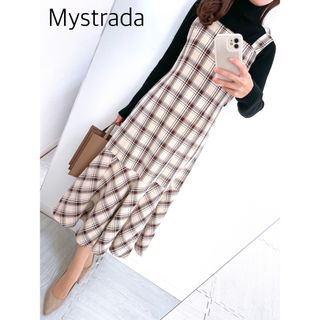 Mystrada - ♡マイストラーダ♡ティアード ワンピース ミント 38の通販 ...