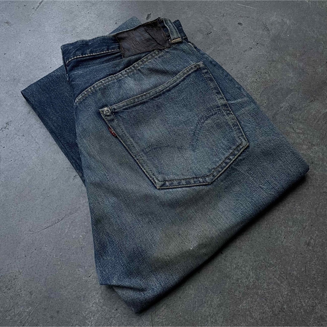 50s LEVIS 501xx オリジナル　革パッチ