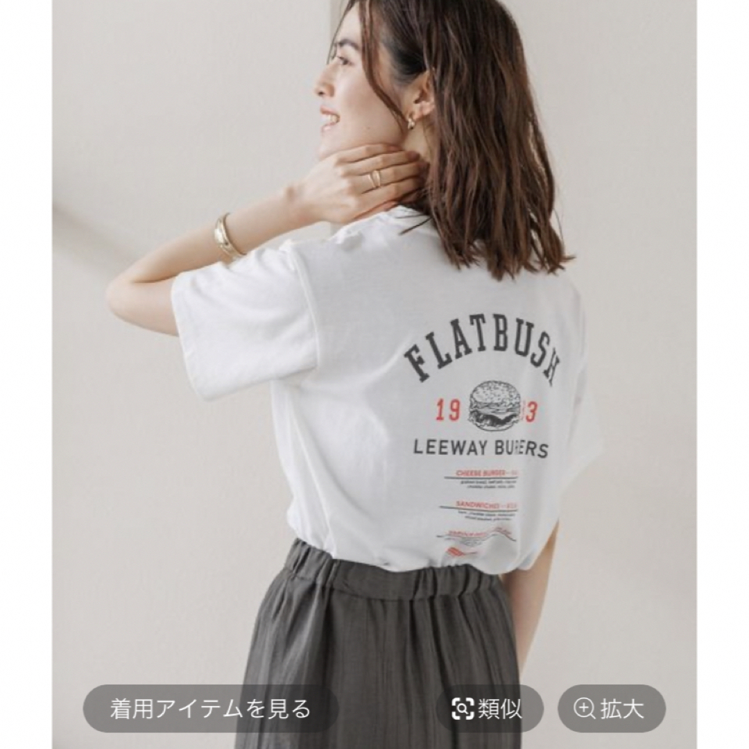 LEPSIM(レプシィム)の新品　レプシィム   ロゴTシャツ レディースのトップス(Tシャツ(半袖/袖なし))の商品写真