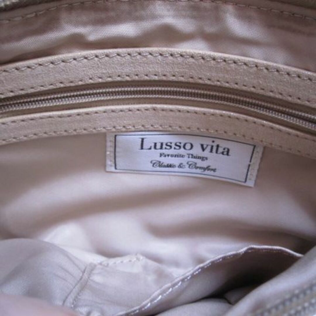 nano・universe(ナノユニバース)のLusso vita／ショルダーバッグ／ベージュゴールド レディースのバッグ(ショルダーバッグ)の商品写真