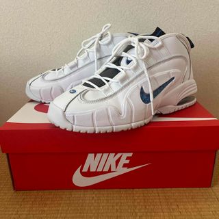 ナイキ(NIKE)のNikeAir MaxPenny White and Varsity Royal(スニーカー)