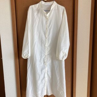 ショコラフィネローブ(chocol raffine robe)の未使用シャツロングワンピース　ロングシャツ(シャツ/ブラウス(長袖/七分))