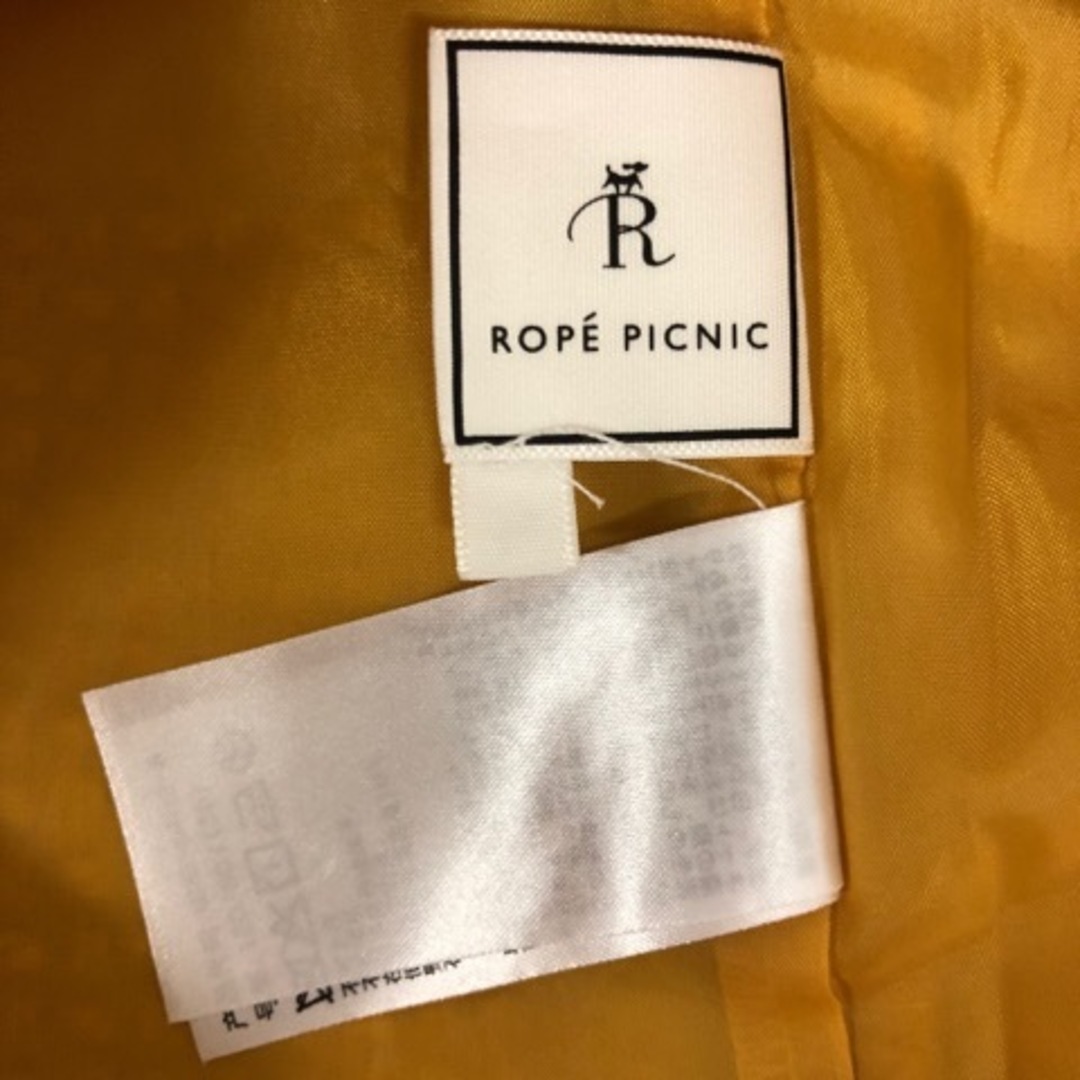 Rope' Picnic(ロペピクニック)のロペピクニック ROPE Picnic ミニスカート 台形スカート 黄 ※MZ レディースのスカート(ミニスカート)の商品写真