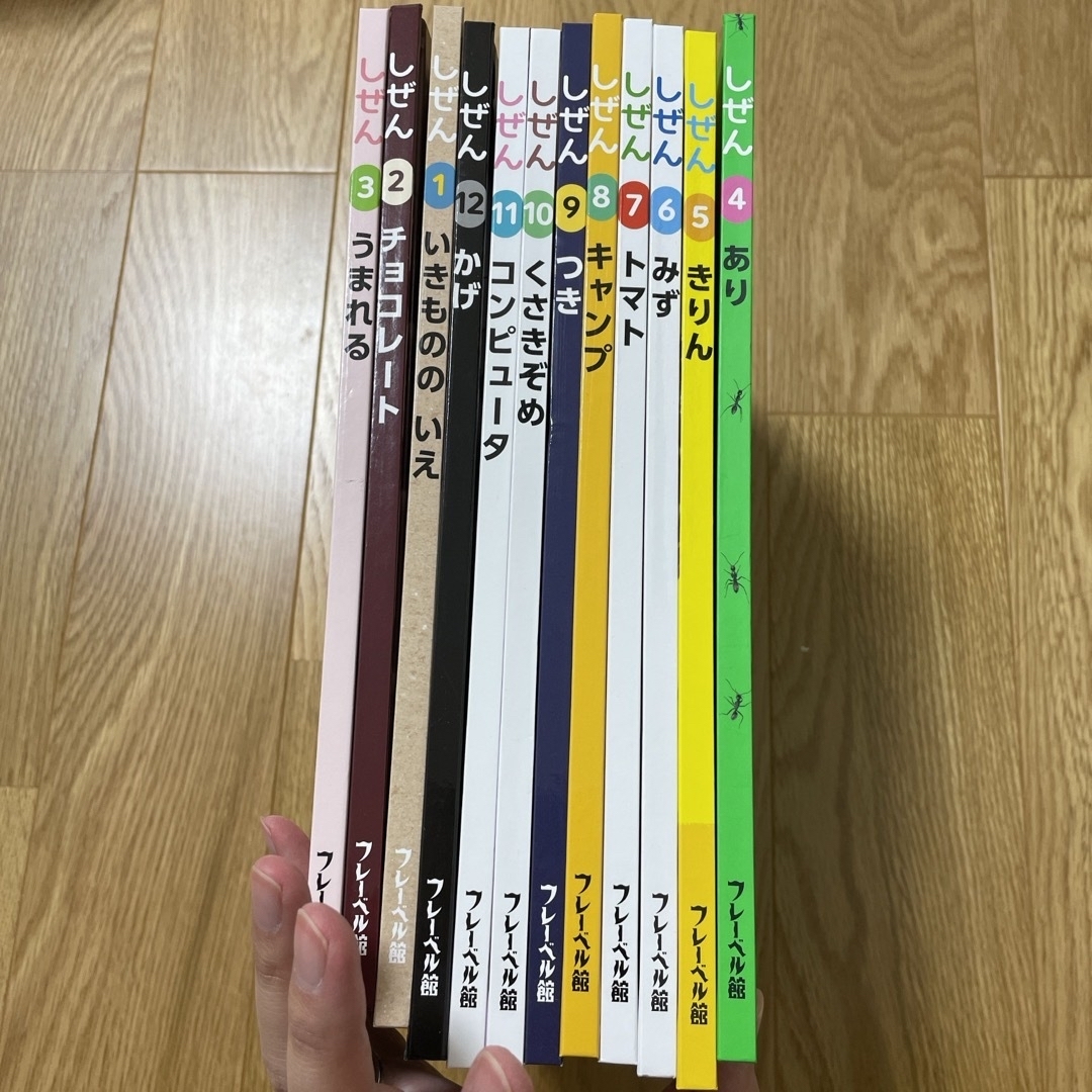 キンダーブック　しぜん　12冊セット エンタメ/ホビーの本(絵本/児童書)の商品写真