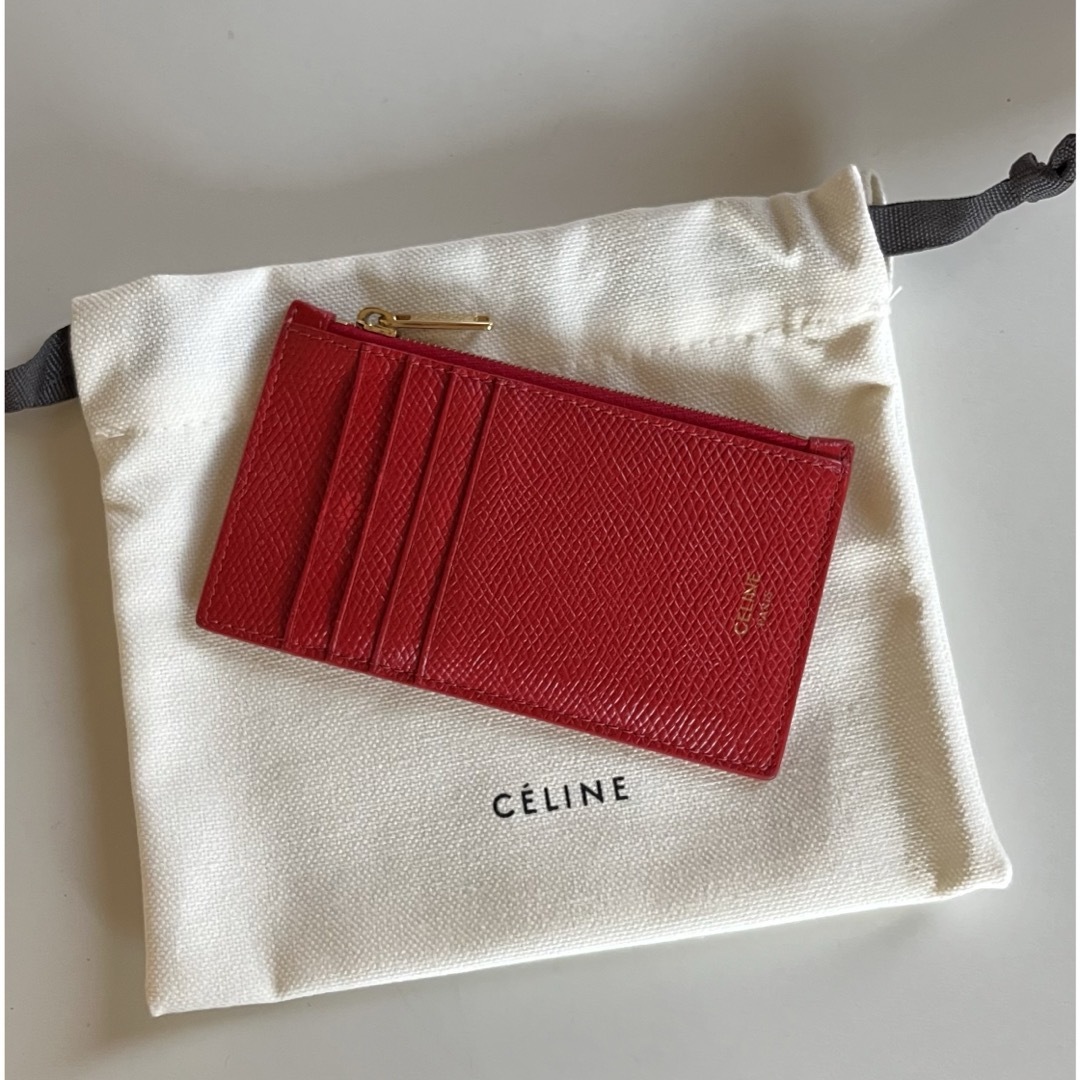 CELINE コンパクトジップカードホルダー