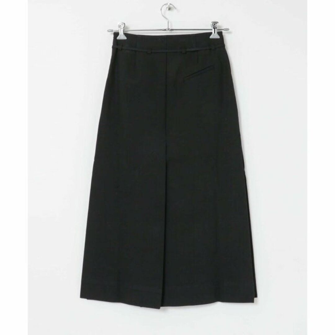 URBAN RESEARCH(アーバンリサーチ)の【Black】GANNI Cotton Suiting Maxi Skirt レディースのスカート(ロングスカート)の商品写真