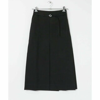 アーバンリサーチ(URBAN RESEARCH)の【Black】GANNI Cotton Suiting Maxi Skirt(ロングスカート)