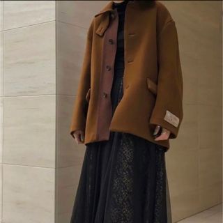 アメリヴィンテージ(Ameri VINTAGE)のAmeri vintage☆  BI COLOR OVER MIDI COAT(その他)