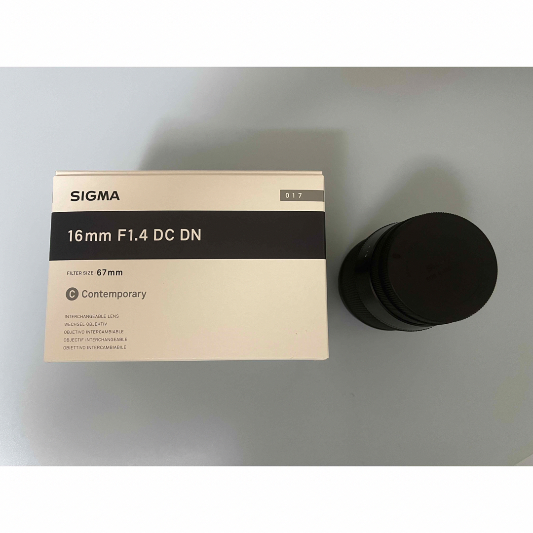 SIGMA 16mm f1.4 dc dn sony eマウント-