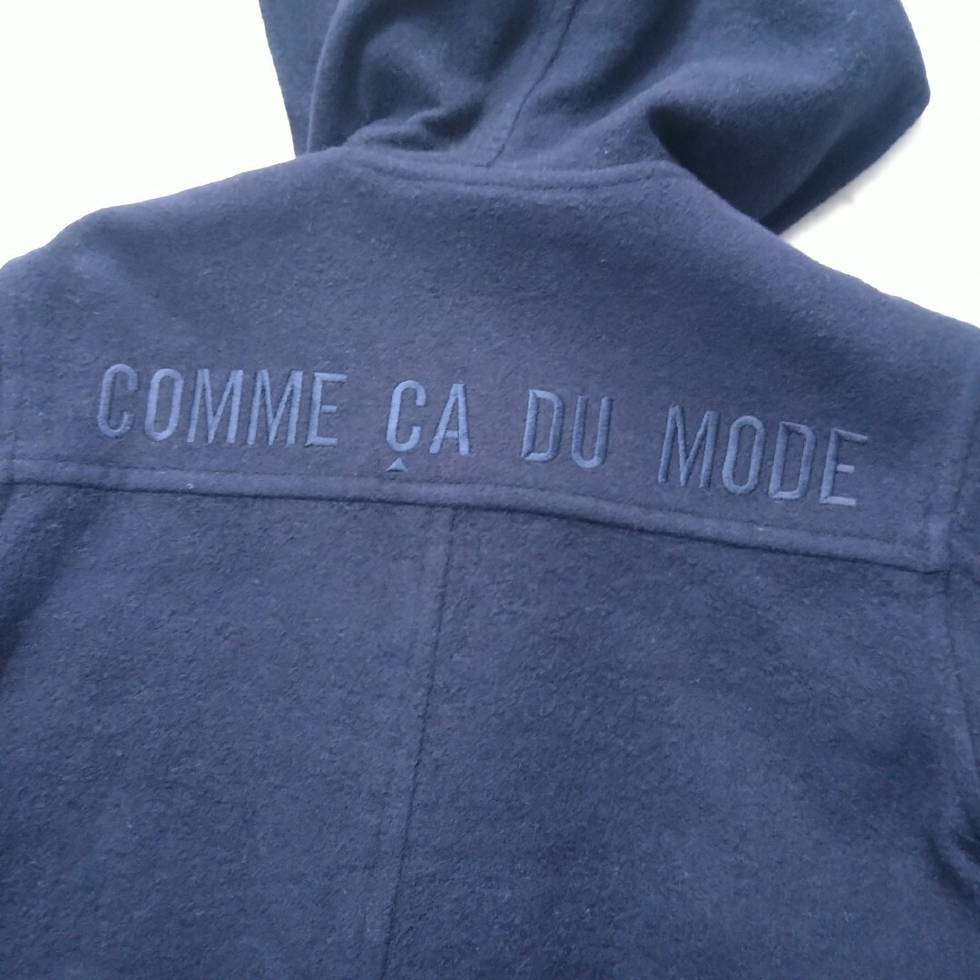 COMME CA DU MODE(コムサデモード)のCOMME CA DU MODE　☆　ダッフルコート　紺　110 キッズ/ベビー/マタニティのキッズ服男の子用(90cm~)(コート)の商品写真