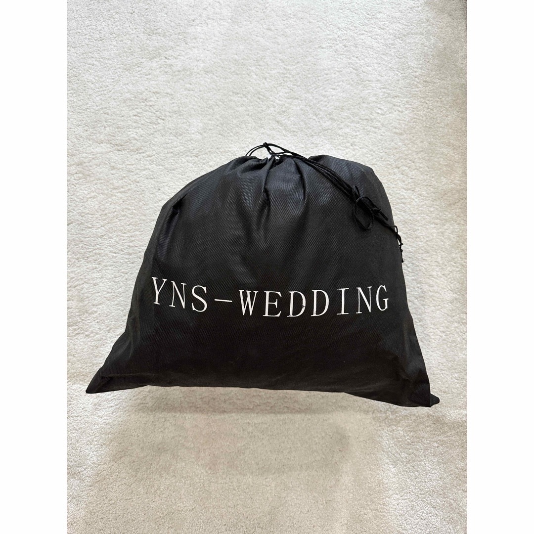 ウェディングドレス　パニエ　YNS WEDDING Aライン プリンセスライン レディースのフォーマル/ドレス(ウェディングドレス)の商品写真