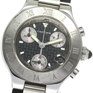 カルティエ 腕時計美品  W10198U2 黒
