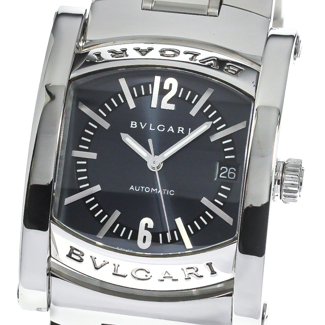 ブルガリ BVLGARI AA44SCH アショーマ デイト 自動巻き メンズ _778196