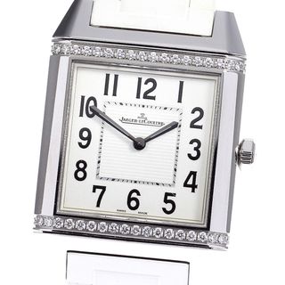 ジャガールクルト(Jaeger-LeCoultre)のジャガー・ルクルト JAEGER-LECOULTRE Q7068721 レベルソ スクアドラクラシック ダイヤモンド クォーツ メンズ _774230(腕時計(アナログ))