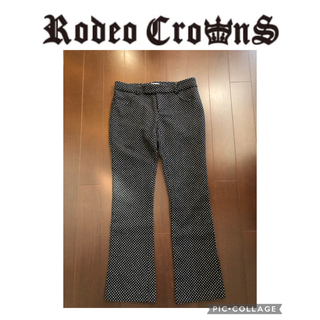 ロデオクラウンズ(RODEO CROWNS)のRODEO CROWNS ロデオクラウンズ　パンツ　ドット　水玉　(カジュアルパンツ)