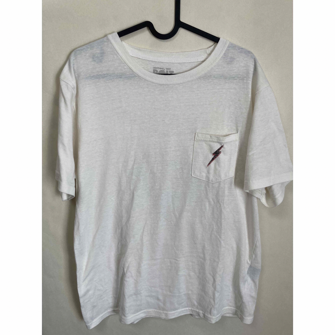 Lightning Bolt(ライトニングボルト)のライトニングボルト Tシャツ　ホワイト　LLサイズ メンズのトップス(Tシャツ/カットソー(半袖/袖なし))の商品写真