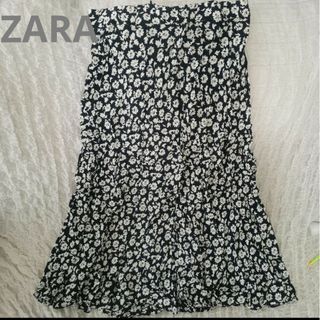 ザラ(ZARA)のZARA　ロングスカート　マキシ　フレア　Ａライン(ロングワンピース/マキシワンピース)