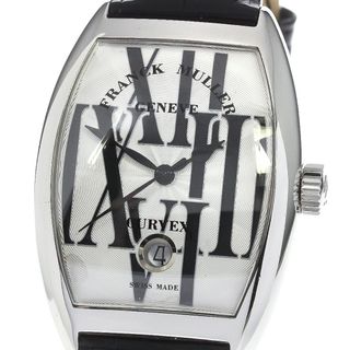 フランクミュラー(FRANCK MULLER)のフランクミュラー FRANCK MULLER 7880 SC DT RAL トノー カーベックス アロンジェ デイト 自動巻き メンズ 箱・保証書付き_774552(腕時計(アナログ))