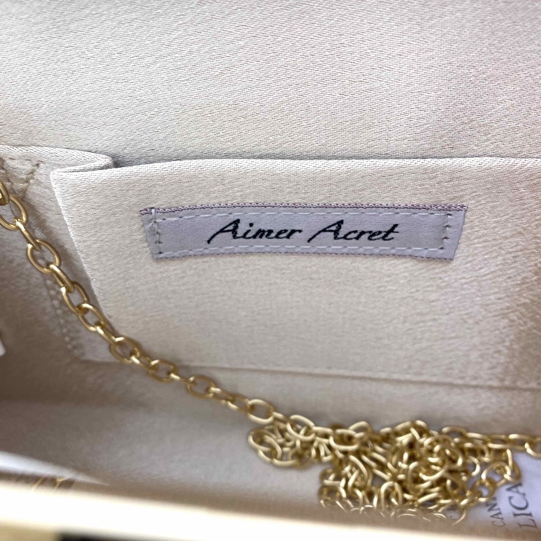 AIMER(エメ)のパーティーバッグ　クラッチバッグ　フォーマルバッグ　結婚式　エメ レディースのバッグ(クラッチバッグ)の商品写真
