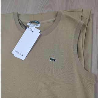 ビームス(BEAMS)のLACOSTE カノコノースリーブワンピース(ロングワンピース/マキシワンピース)