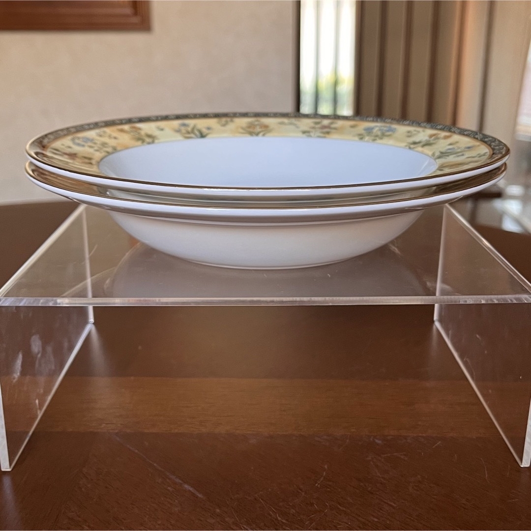 WEDGWOOD - 【レア美品】ウェッジウッド☆インディア☆深皿 2枚 WEDGWOOD - 【レア美品】ウェッジウッド☆インディア☆深皿 2枚