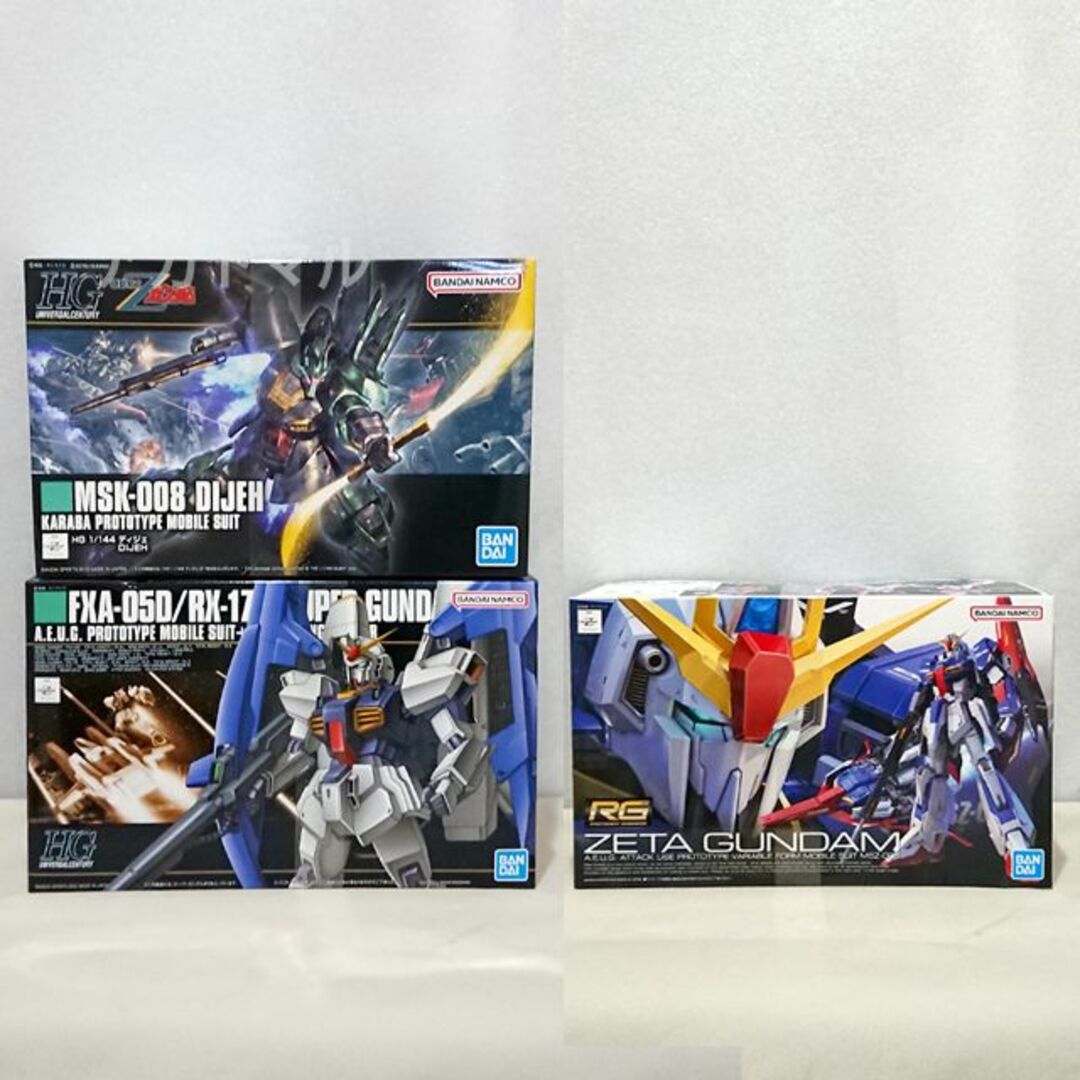 未開封◇HG＆RG 機動戦士Zガンダム 3点セット［エゥーゴ／A.E.U.G.］模型/プラモデル