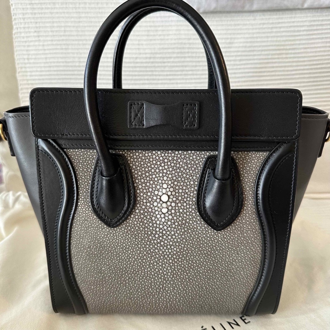 celine(セリーヌ)の激レア✨セリーヌラゲージナノ　ガルーシャ美品 レディースのバッグ(ハンドバッグ)の商品写真